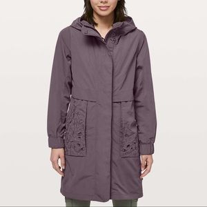 LULULEMON Graced with lace long jacket